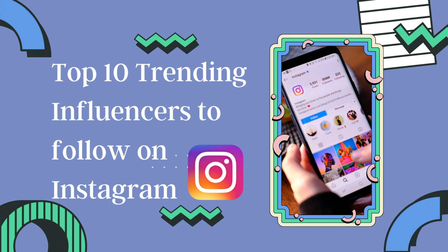 Instagram influencers to follow
