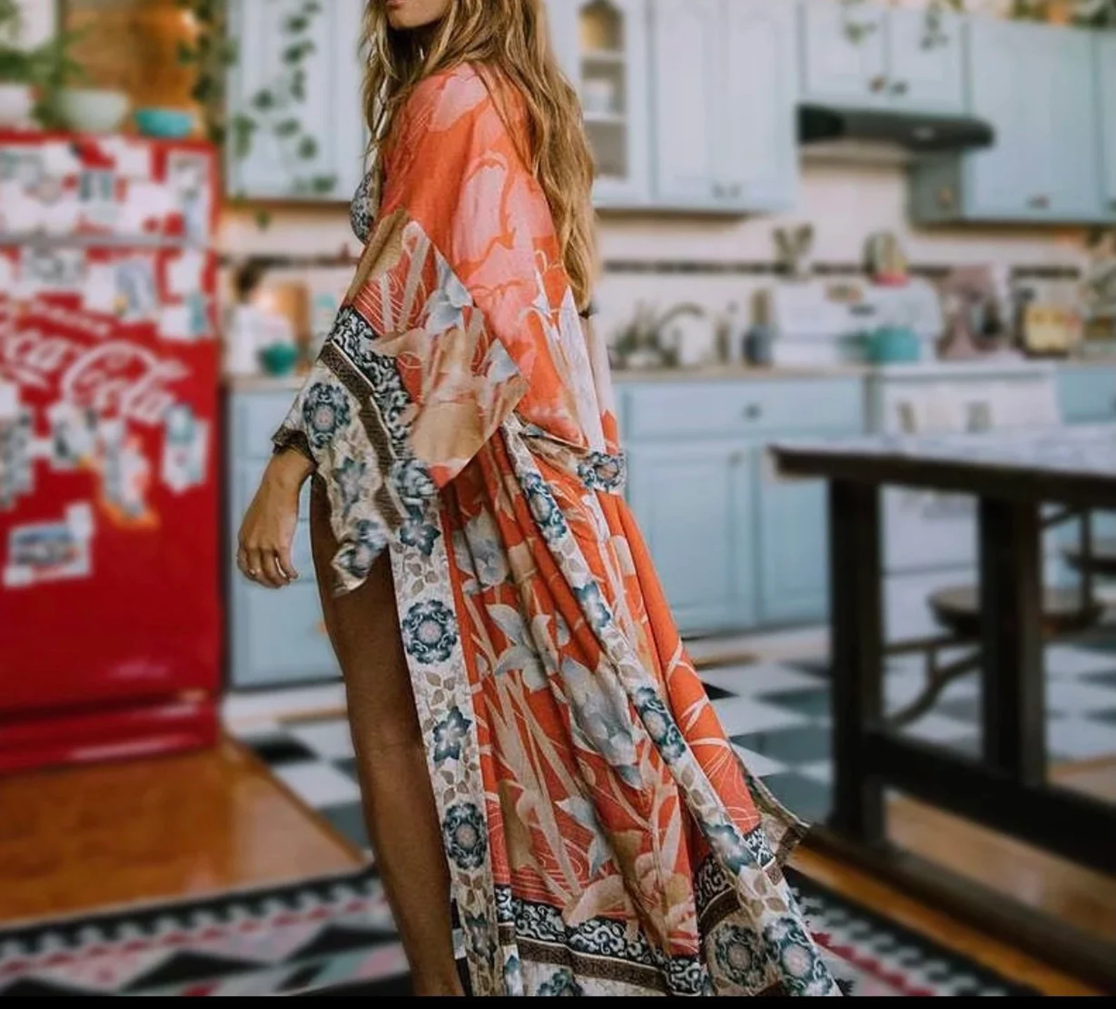 boho kimono dresses