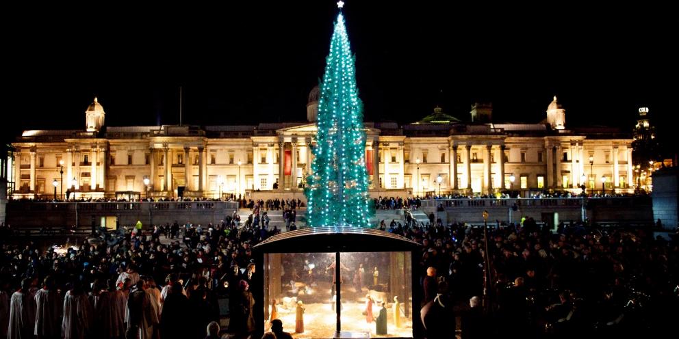 Trafalgar Square Christmas tree