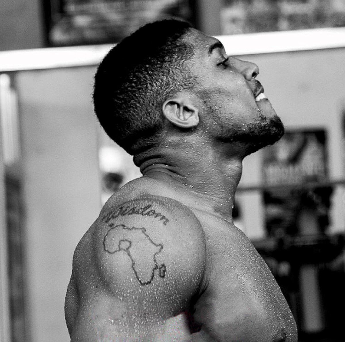 anthony joshua tatoo