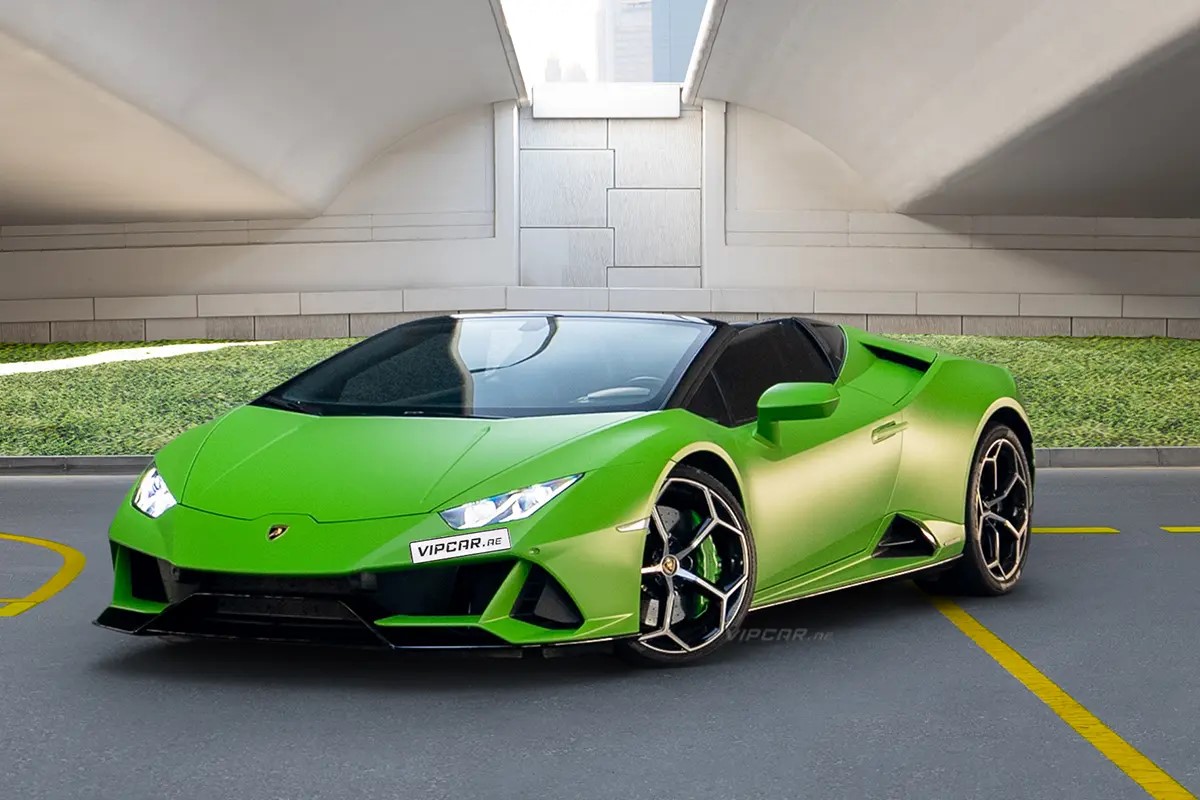 Lamborghini Huracan GreenVehicles That Attract The Women in Dubai